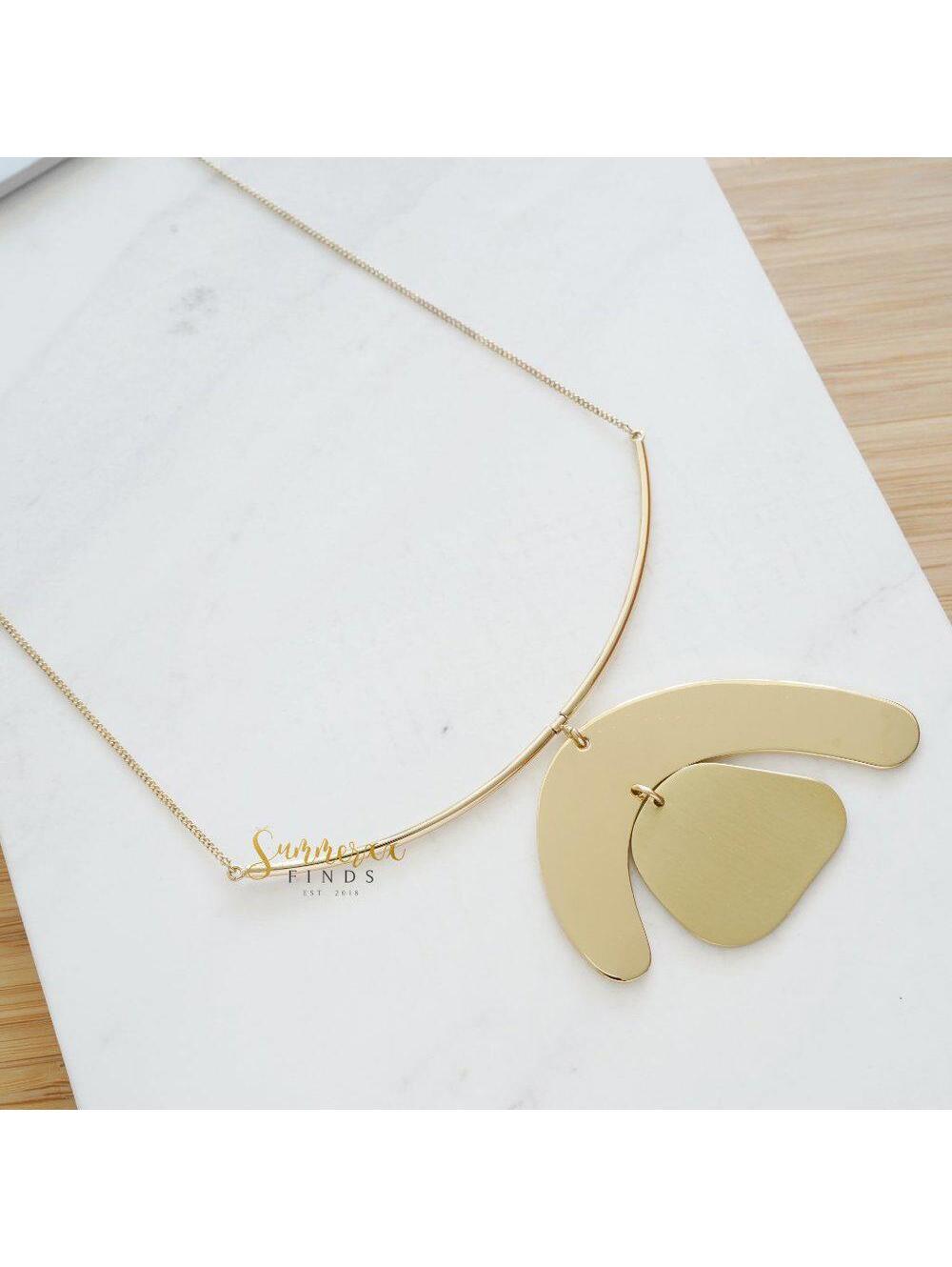 COS Abstract Pendant Necklace - Picture 6 of 8